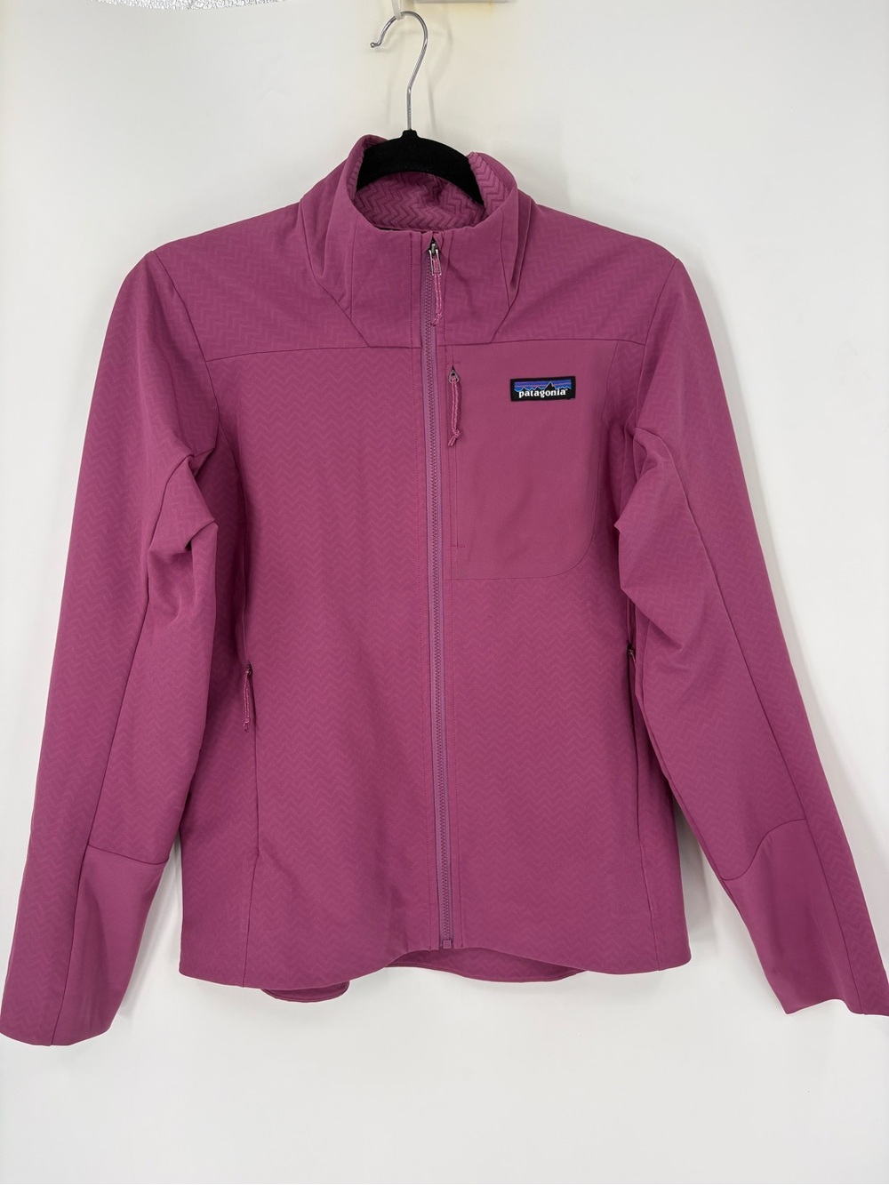 Patagonia R1 CrossStrata Full-Zip Jacket Faded Magenta Size Small